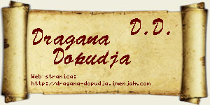 Dragana Dopuđa vizit kartica